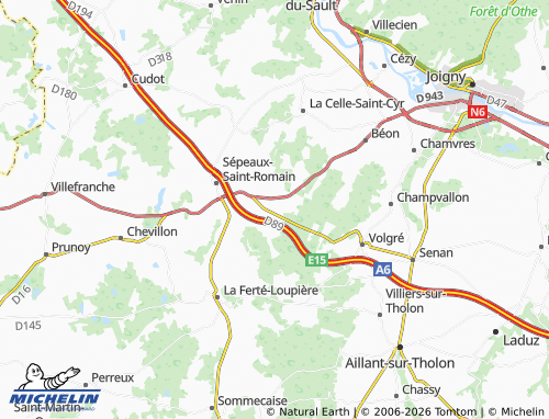 Mappa MICHELIN Les Grillots - ViaMichelin