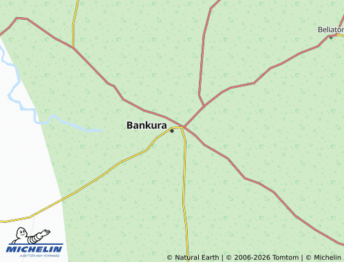 Carte MICHELIN Bankura - ViaMichelin