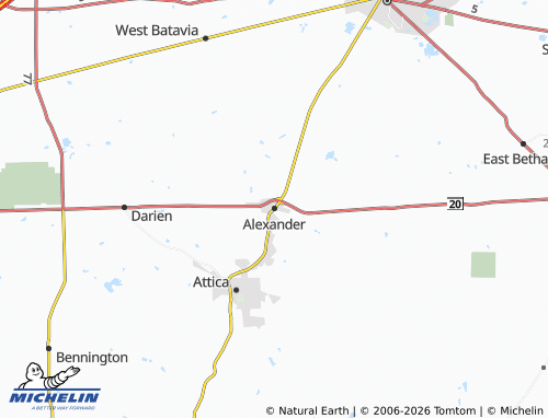 Mapa MICHELIN Alexander - ViaMichelin