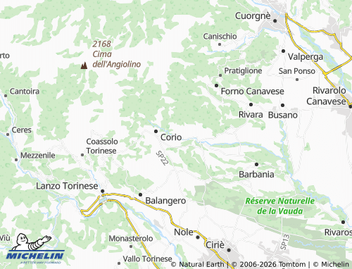 Mappa MICHELIN San Rocco - ViaMichelin