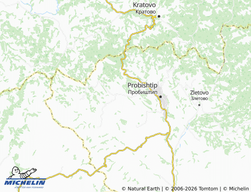 MICHELIN Pleshanci map - ViaMichelin