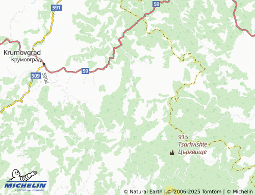 MICHELIN Chernooki map - ViaMichelin
