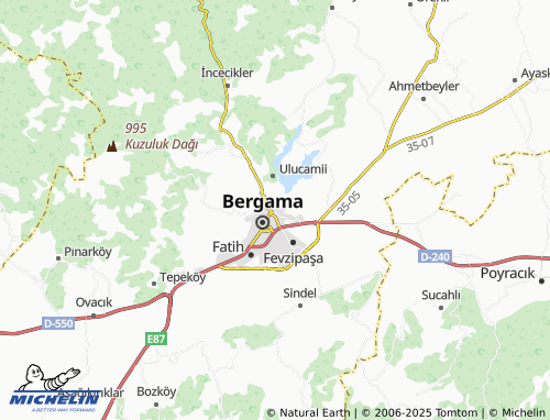 MICHELIN Talatpaşa map - ViaMichelin