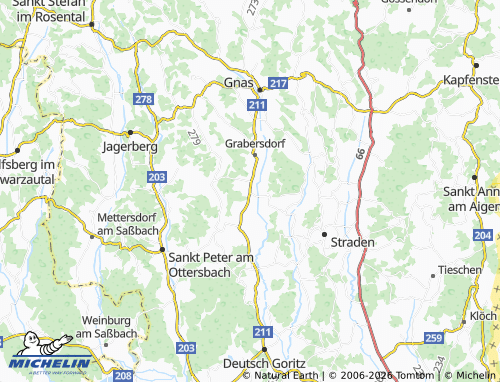 MICHELIN-Landkarte Trössing - ViaMichelin