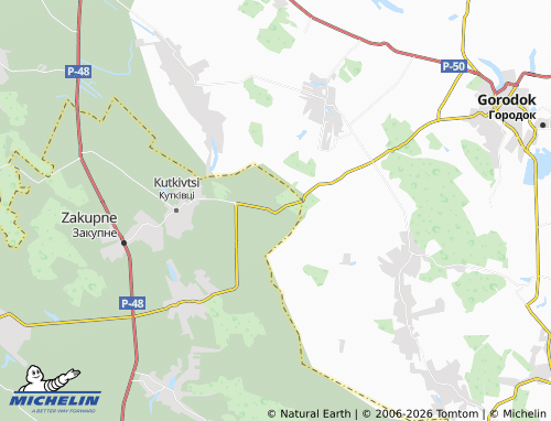 Carte MICHELIN Dubivka - ViaMichelin