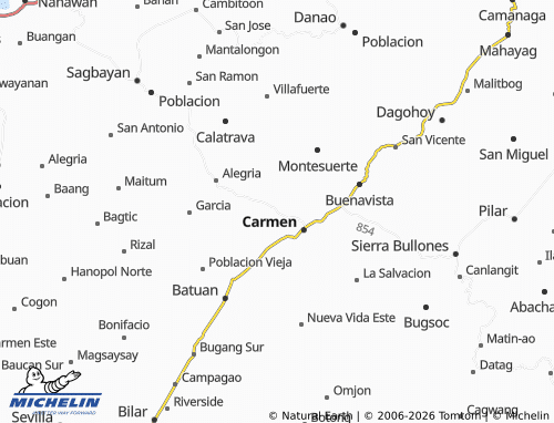 MICHELIN Villarcayo map - ViaMichelin