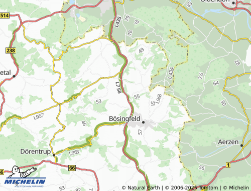 MICHELIN Nalhof map - ViaMichelin