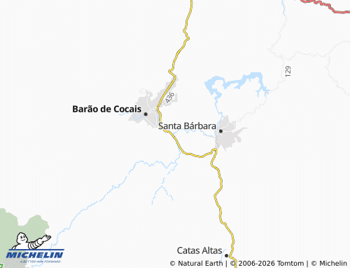 Mappa MICHELIN Barra Feliz - ViaMichelin