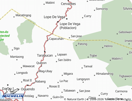 MICHELIN Palanogan map - ViaMichelin