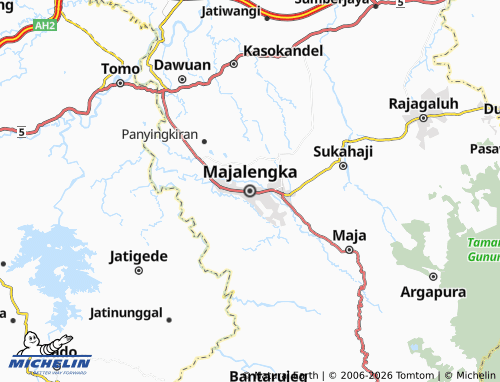 Carte MICHELIN Majalengka - ViaMichelin