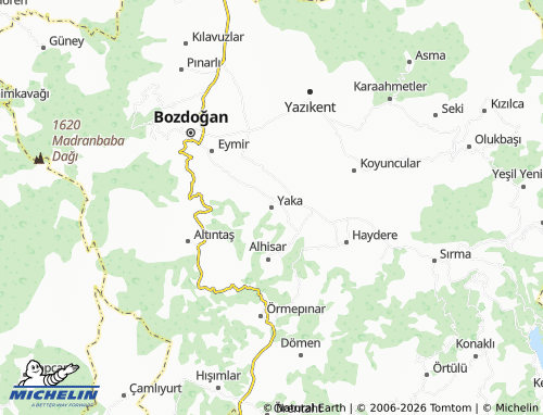 MICHELIN Yaka map - ViaMichelin
