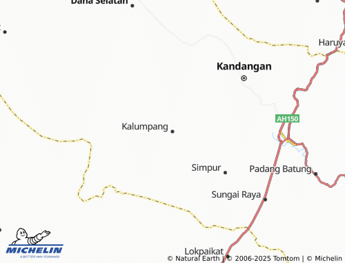 MICHELIN Kalumpang map - ViaMichelin