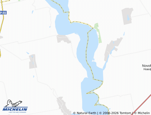 Mapa MICHELIN Pshonianove - ViaMichelin