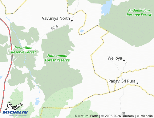 Mapa MICHELIN Maruthoddai - ViaMichelin