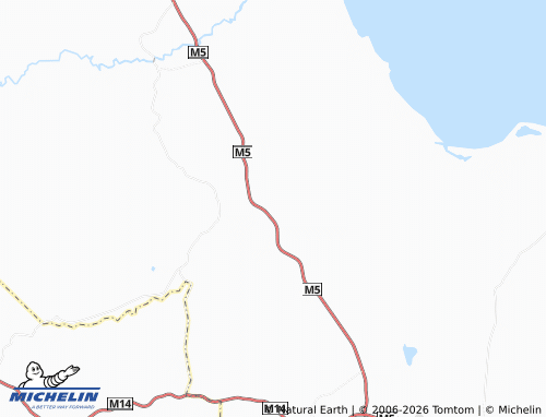 MICHELIN Kasakula map - ViaMichelin