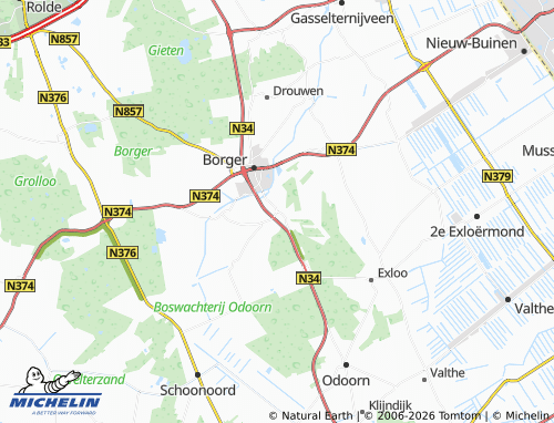 MICHELIN Ees map - ViaMichelin