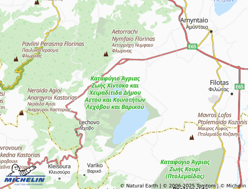 Carte MICHELIN Limnochori - ViaMichelin