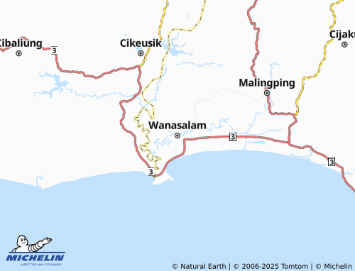 MICHELIN Wanasalam map - ViaMichelin
