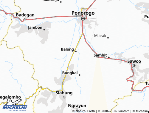 Mapa MICHELIN Karangan - ViaMichelin