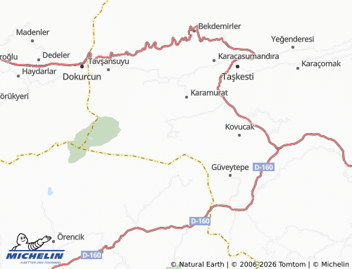 Mappa MICHELIN Çağşak - ViaMichelin
