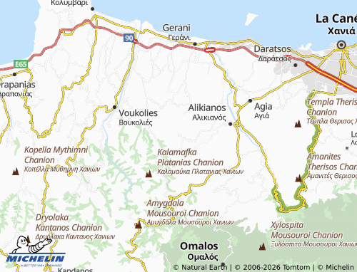 MICHELIN Skonizo map - ViaMichelin