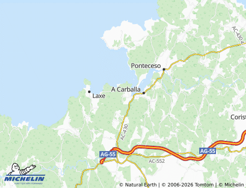 MICHELIN A Costa map - ViaMichelin