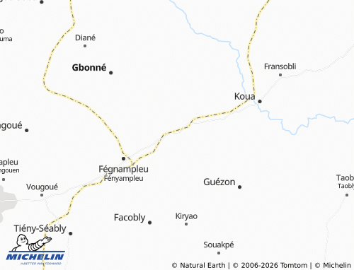 Mapa MICHELIN Zouata - ViaMichelin