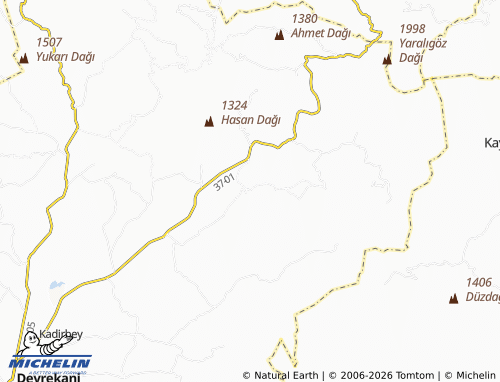 Mapa MICHELIN Ulamış - ViaMichelin