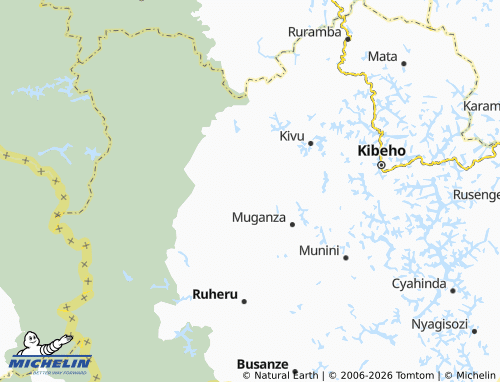 MICHELIN-Landkarte Migendo - ViaMichelin