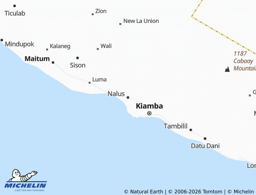 MICHELIN Nalus map - ViaMichelin