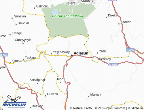 Mappa MICHELIN Çınar - ViaMichelin