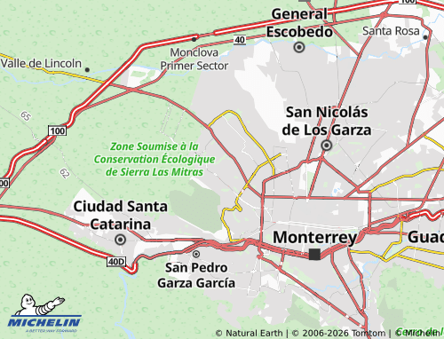 MICHELIN Cumbrescondido map - ViaMichelin