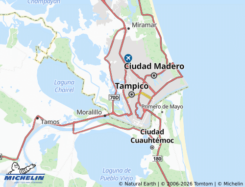 MICHELIN Sierra Morena map - ViaMichelin