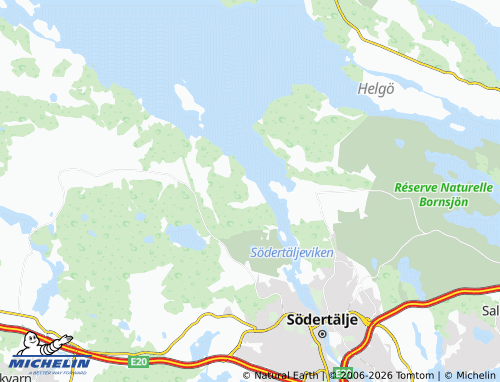 Mapa MICHELIN Vattubrinken - ViaMichelin