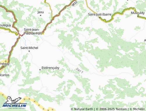 Mapa MICHELIN Béhorléguy - ViaMichelin