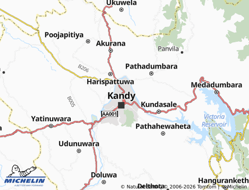 Mappa MICHELIN Mahaiyawa - ViaMichelin