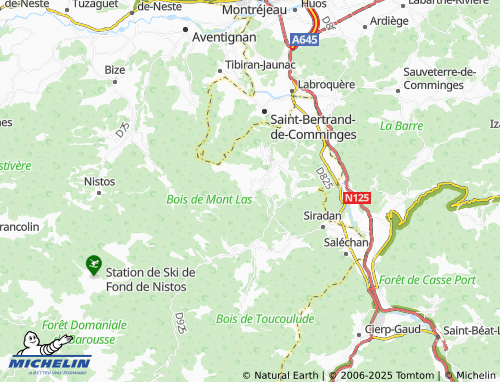 Carte MICHELIN Sacoué - ViaMichelin