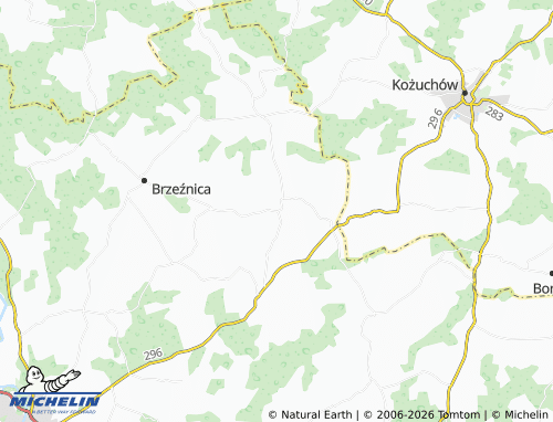 Mapa MICHELIN Chotków - ViaMichelin