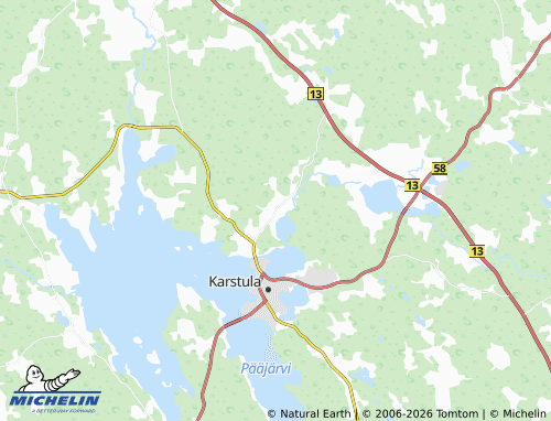 MICHELIN Erämäki map - ViaMichelin