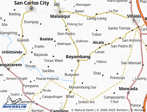 MICHELIN Tamaro map - ViaMichelin