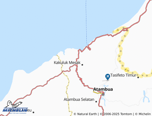 MICHELIN Dualaus map - ViaMichelin