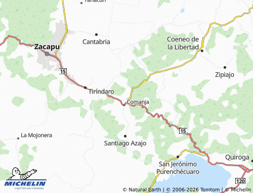 MICHELIN Las Mesas map - ViaMichelin