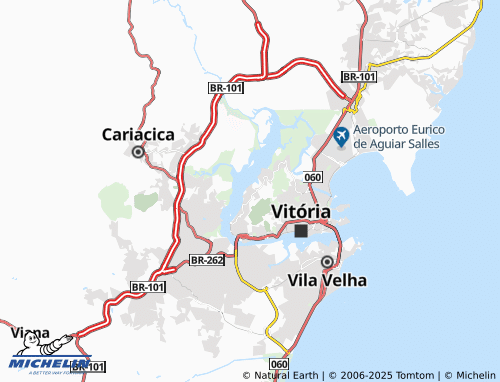 MICHELIN-Landkarte Grande Vitória - ViaMichelin