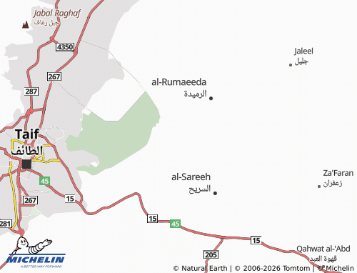 Carte MICHELIN Khad al-Haj - ViaMichelin