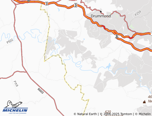 MICHELIN Ekwandeni map - ViaMichelin