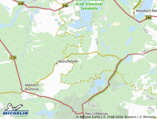 MICHELIN Kolonie Groß Eichholz map - ViaMichelin