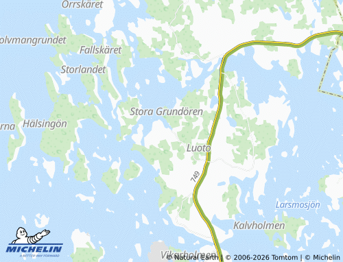 Mapa MICHELIN Kackur - ViaMichelin