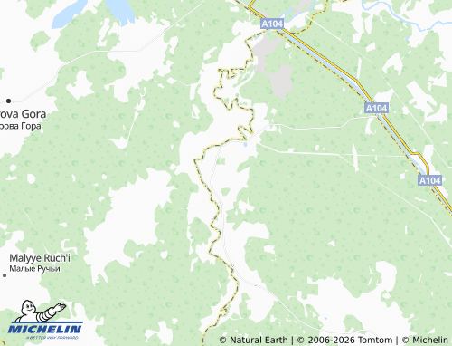 Carte MICHELIN Khlebopek SNT - ViaMichelin