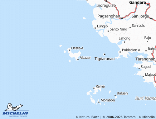 MICHELIN Alcazar map - ViaMichelin