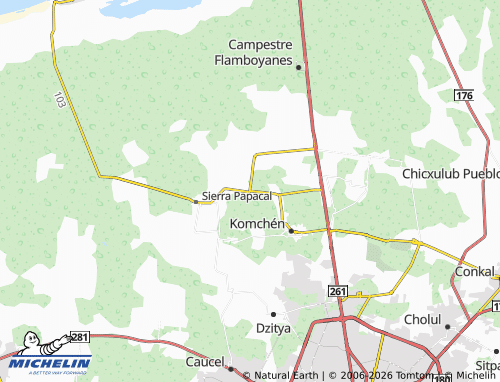 Mappa MICHELIN Kikteil - ViaMichelin